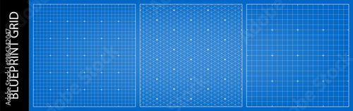 Isometric blueprint grid for paper line layout, vector pattern bg. Angle texture graph, square lattice architecture plan. Diamond dot pattern, technical math overlay, abstract scan frame. Digital hud