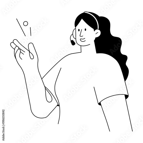 A flat style illustration depicting language translation