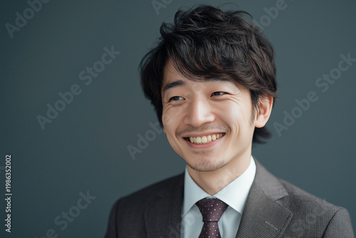 日本人の若いビジネスマン