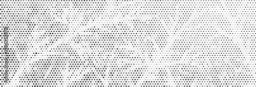 Abstract halftone vector texture overlay with dotted pattern background