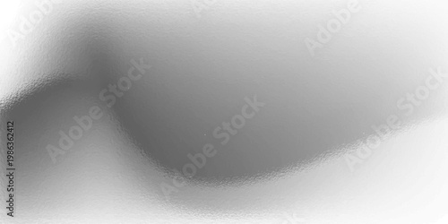 Shiny silver foil metallic texture - glossy gray steel gleaming surface, frosted glass effect with blur glare reflection, bright polished metal material. Brushed aluminum or chrome glistening bg.