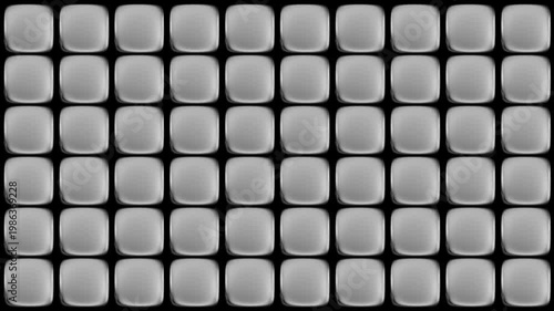 Animated background with metallic gradient effect