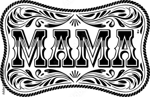 Mama svg, CowGirl svg, Mother's Day svg