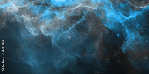 Abstract blue water surface with clear ripples and light reflections creates a clean liquid texture pattern in a summer swimming pool or calm ocean