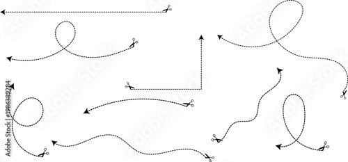 Arrow trajectories pattern: Explore the artistic flow and strategic direction of arrow paths, creating visual dynamism and conveying concepts such as movement, planning, and goal setting. 