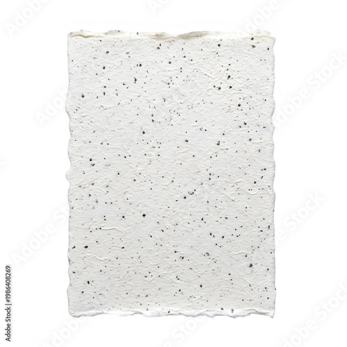 a white bread slice with black sesame seeds isolated on transparent background