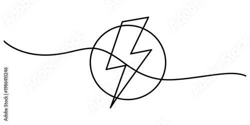 A single line art drawing of a person feeling sad and lonely sitting under a large dark cloud. Vector, illustration