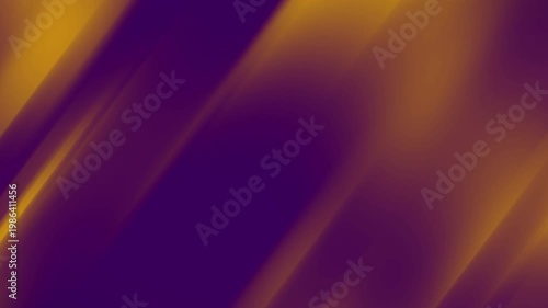 Blurred diagonal streaks of purple and golden yellow colors. Suitable for backgrounds, abstract designs, and presentations.