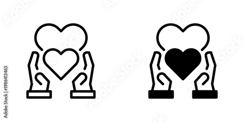 Wellness Vector Line Icon for Healthcare and Lifestyle