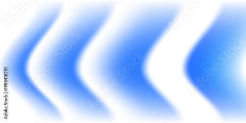 Abstract vertical blue light bar pattern background with glowing cyan center, creating a vibrant digital sound wave or equalizer effect, isolated on