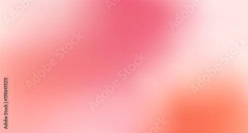 Soft light, spring background. Bright gradient bg with orange, pink and light color gradation