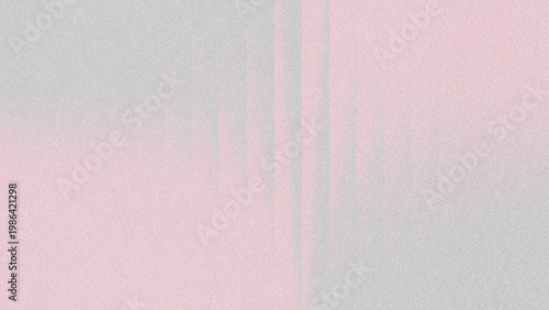 Billede på lærred Soft abstract vertical gradient background blending dreamy pink and moonlight gray tones, with subtle grainy noise texture