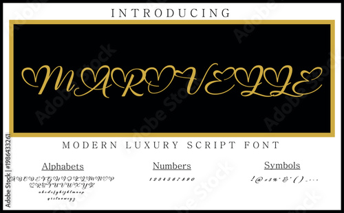 Marovelle delivers a refined handwritten script with smooth elegant strokes, perfect for branding, editorial design and modern typography that demands sophistication and creative appeal.