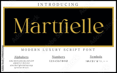 Martrielle is a stylish handwritten script font with modern calligraphy influence, ideal for branding, invitations and elegant typography projects that require a polished and creative design.