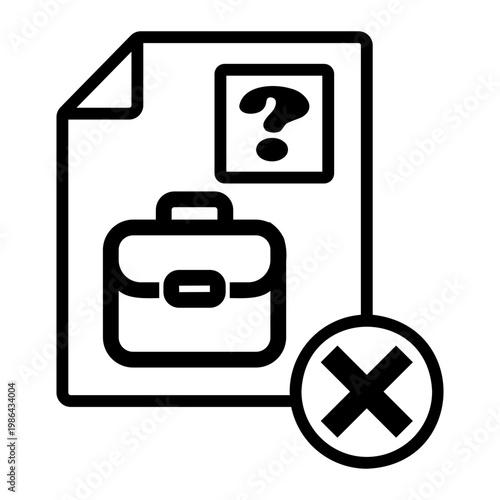 unemployment Line Icon