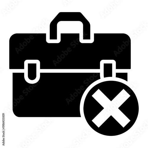 unemployment Solid icon