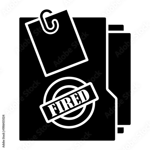 unemployment Solid icon