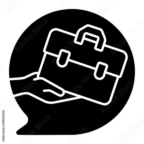 unemployment Solid icon