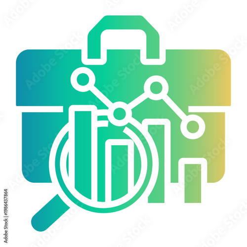 unemployment Gradient icon