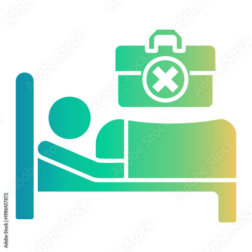 unemployment Gradient icon