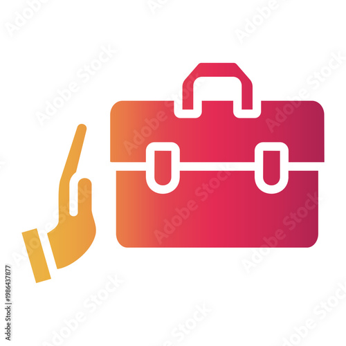 unemployment Gradient icon