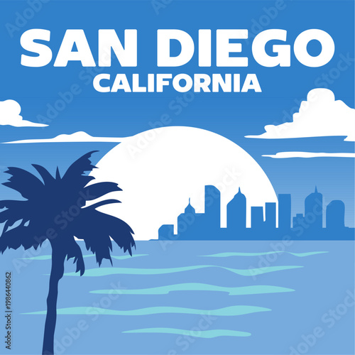 San Diego California with its charming and enchanting natural scenery