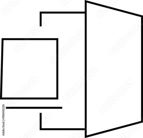 Document report icon with chart representing business analytics financial data reporting and performance tracking isolated on transparent background.