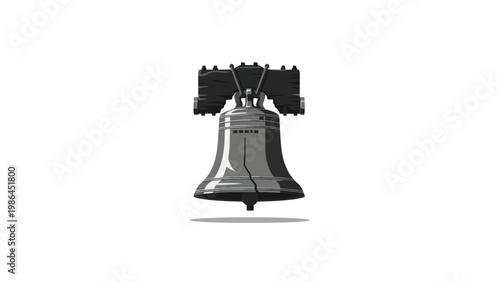 Liberty Bell Philadelphia Pennsylvania Landmark.