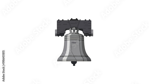 Liberty Bell Philadelphia Pennsylvania Landmark.