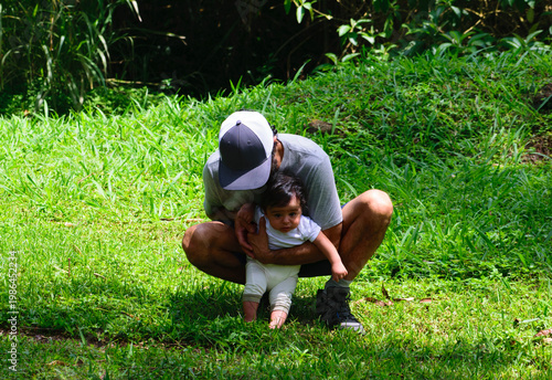 Father And Son Spending Time
