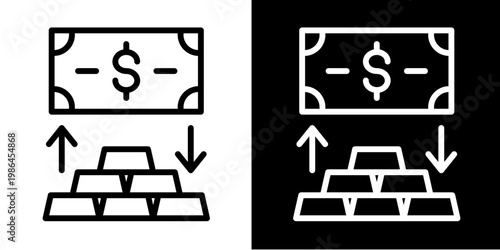 Cash Withdrawal Icon Set White Style Collection