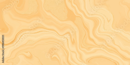 Natural brown oak timber grain creates a textured wooden pattern with a dry wave structure resembling desert sand dunes for a rustic nature wallpaper design