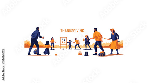 People playing sports on a field.