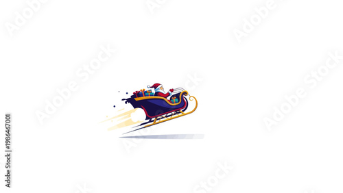 Vibrant Motorcycle Rider in Motion.