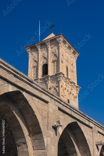 Saint Lazarus Church Bell Tower in Larnaca, Cyprus