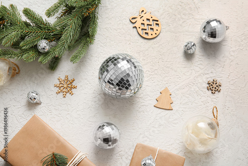 Composition with disco ball...