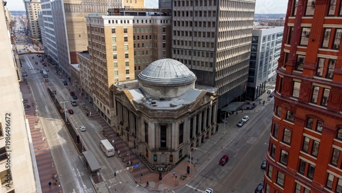 Historic intersection in the city