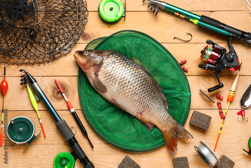 Fishing tackle with fresh c...