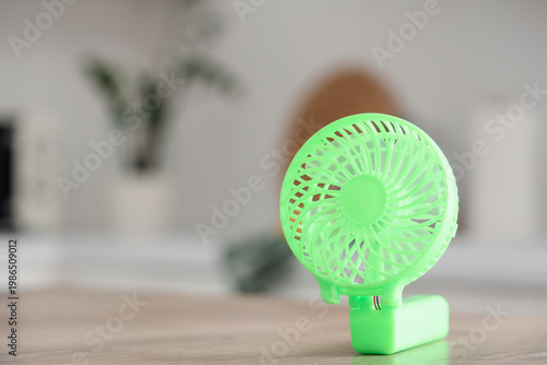 Small electric fan on kitch...