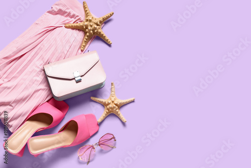 Female summer clothes with ...