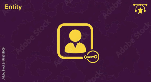 A digital illustration of a person icon speaking in a speech bubble on a dark background.