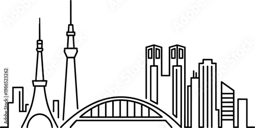 Minimalist black and white line art of a sleek futuristic vehicle design with clean edges emphasizing a modern digital aesthetic