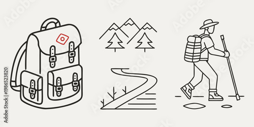 Hiking and backpacking gear equipment