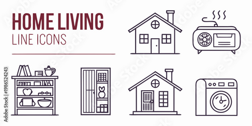 Home living line for household and appliances line household