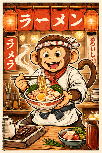 Japanese monkey karate