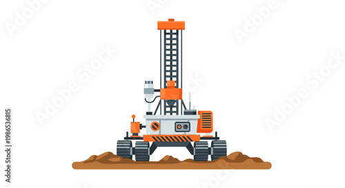 Drilling Machine Heavy Industry Equipment.