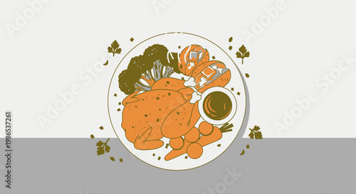 Crab on a white plate seafood.