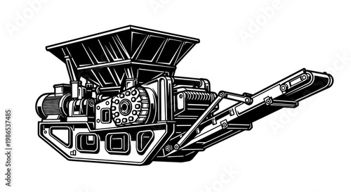 Industrial Heavy Machinery Equipment Machine.