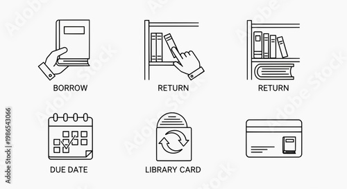 Person returns book to library bookshelf with card