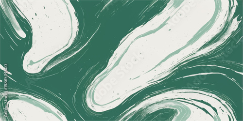 Abstract blue watercolor grunge wave pattern background illustration with vector sea inspired shapes, curves, stars and decorative elements